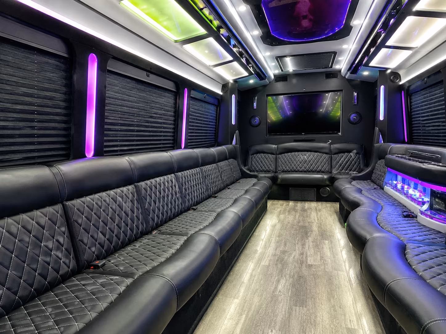 bachelor and bachelorette party buses in norman