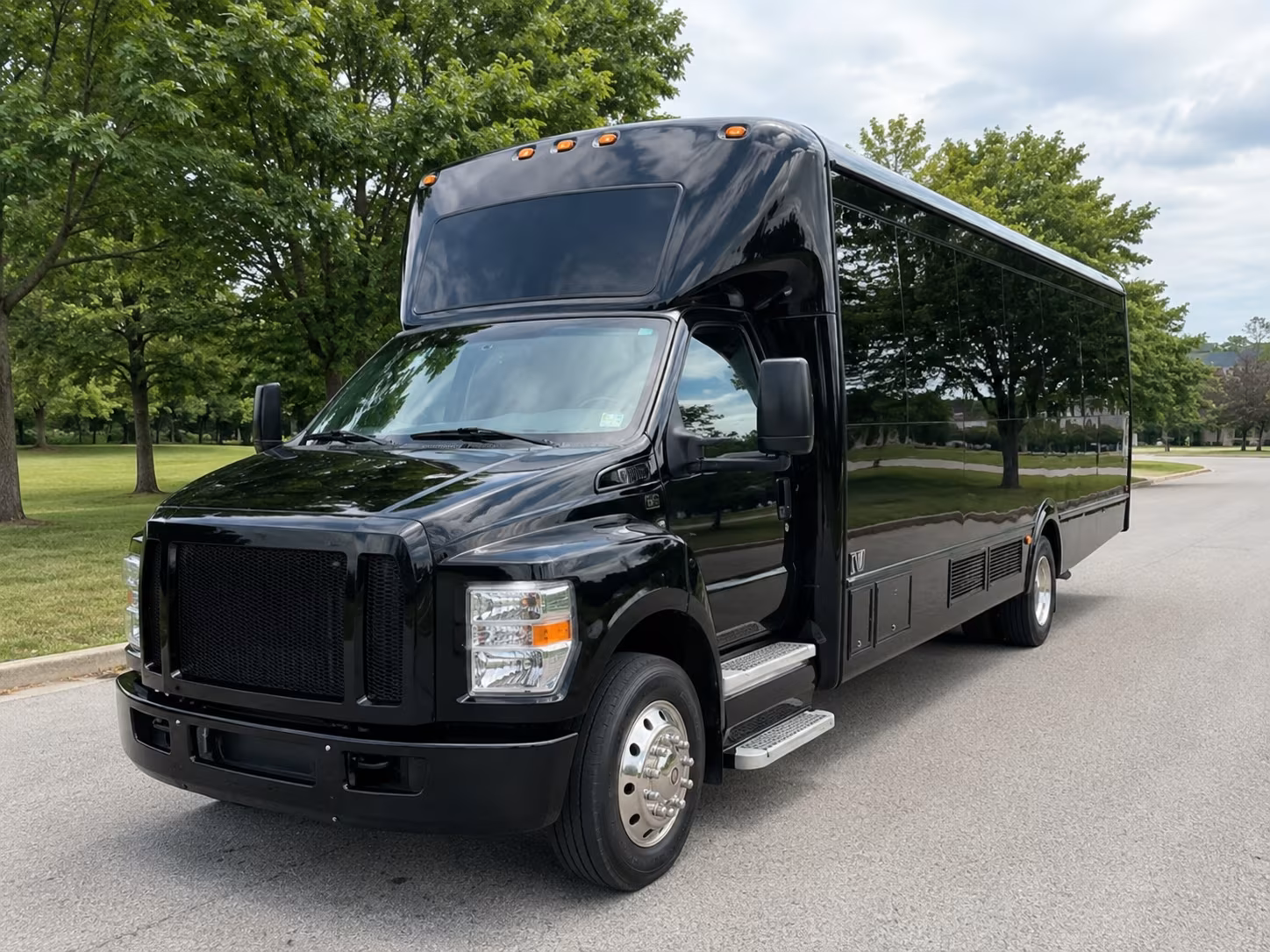 norman corporate retreat shuttle bus rentals